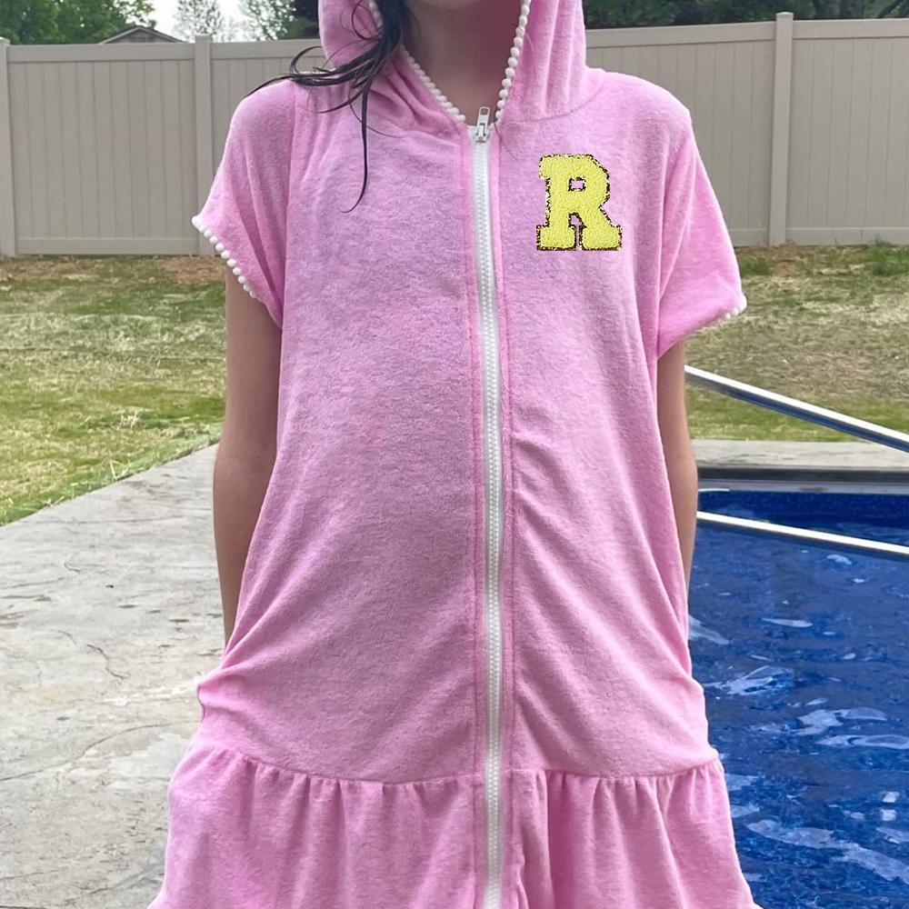 Personalized Girl Beach Coverup| Swimsuit03