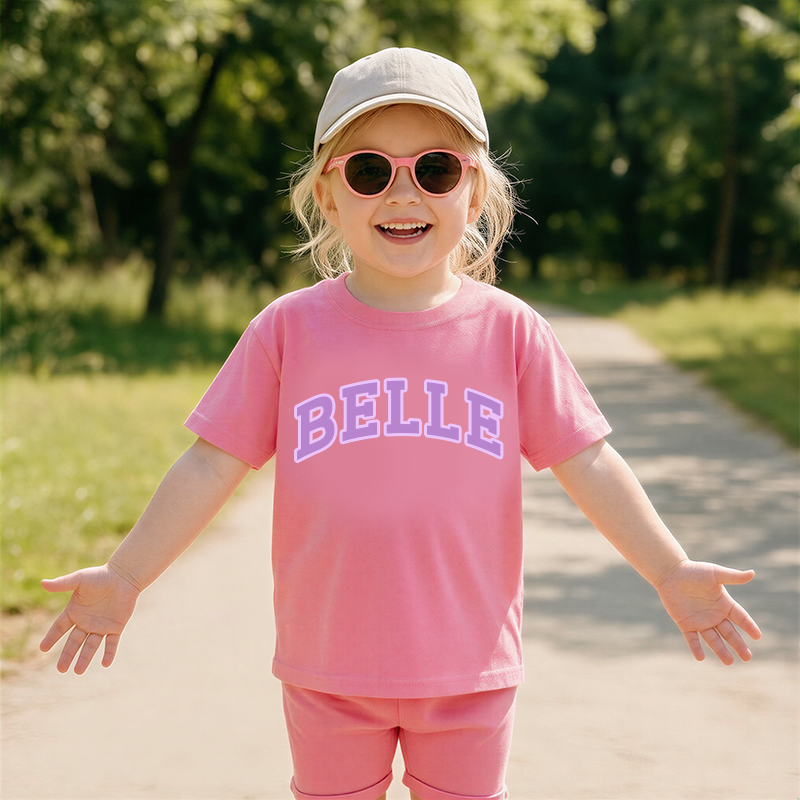 Personalized Girls Name Summer Short Set | Cloth0601
