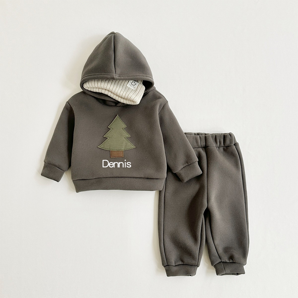 Personalized Kids Christmas Hoodie and Pants | YESMC34