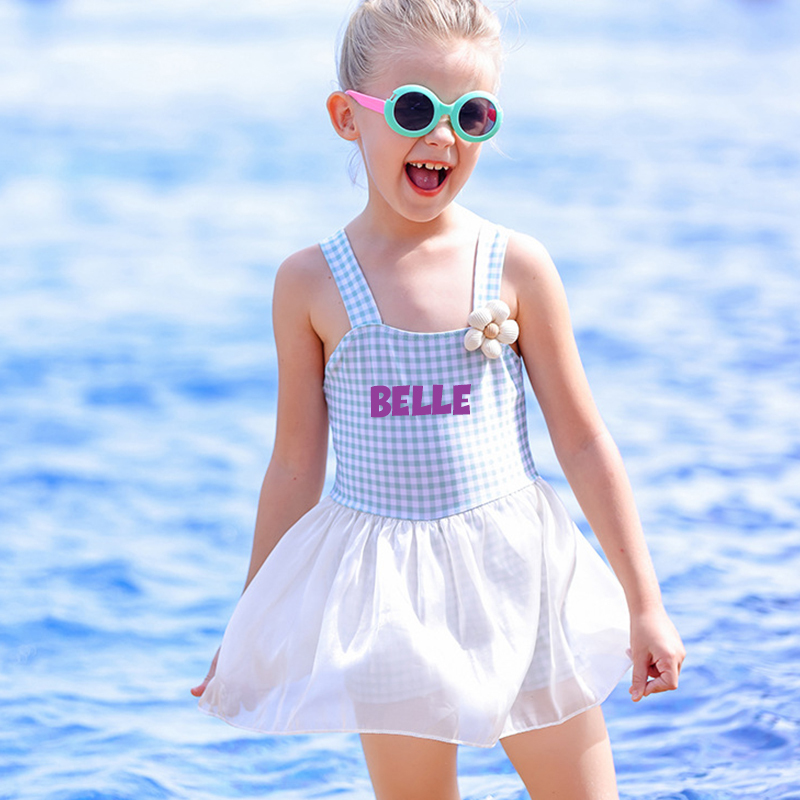 Personalized Girls One Piece Swimsuit| Swimsuit02