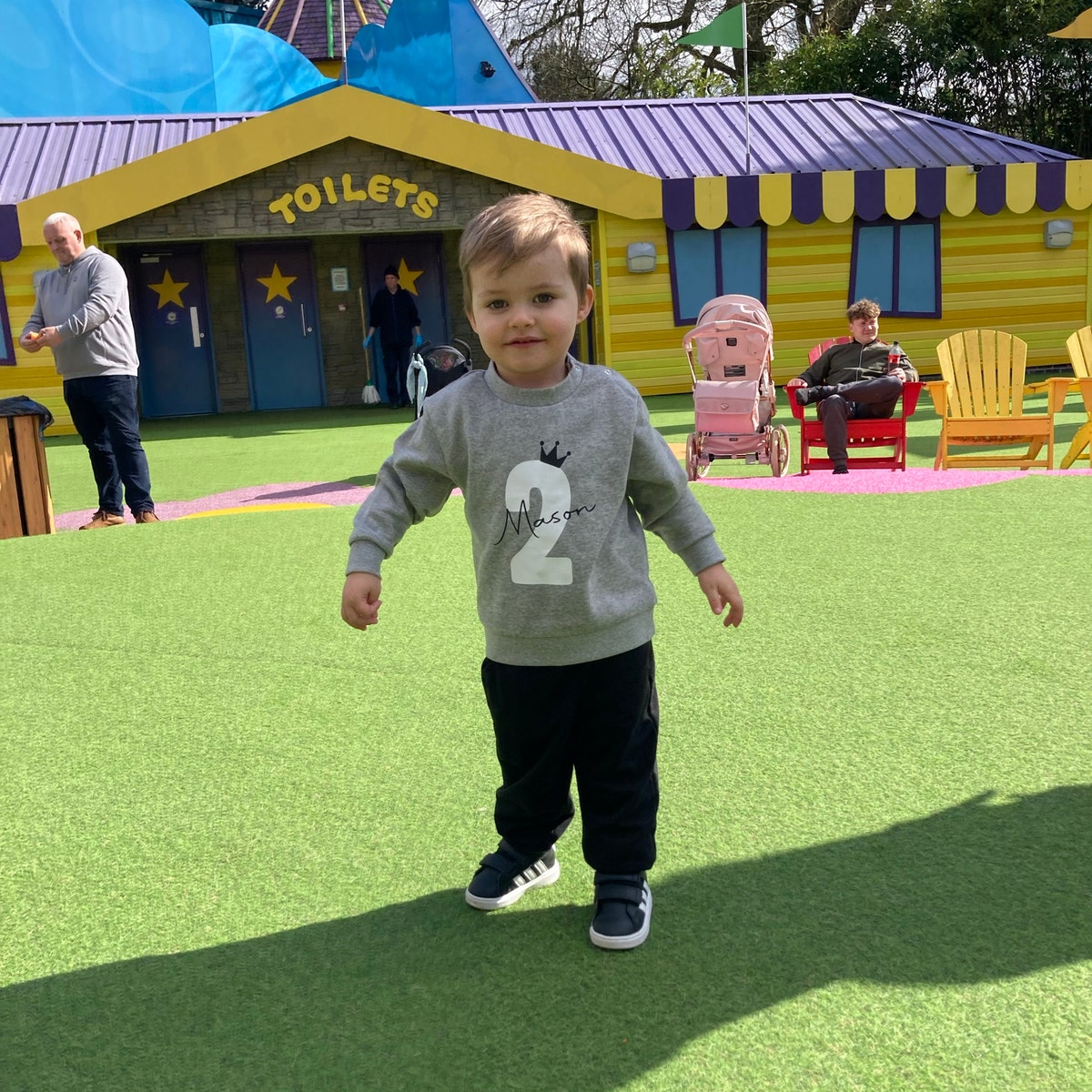 Personalized Kids Name Age Sweatshirt| Cloth1502