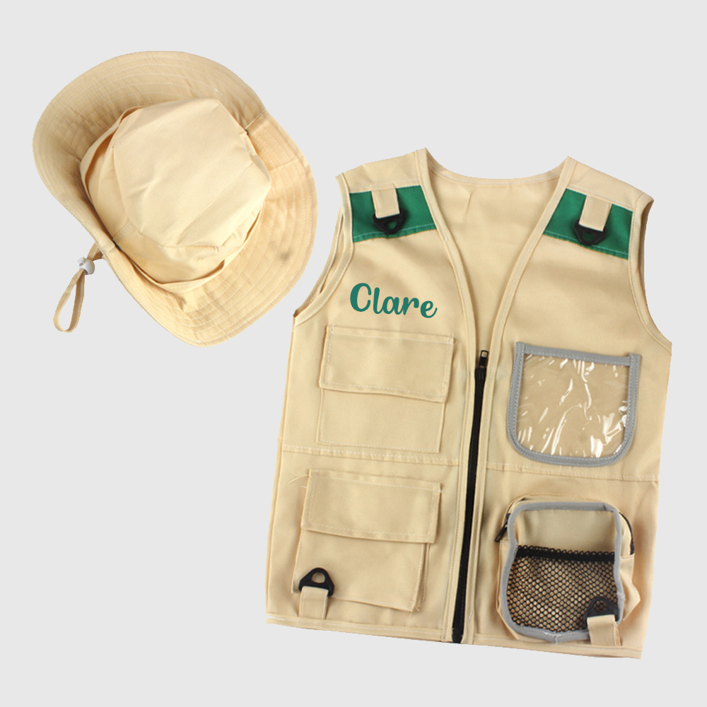Personalized Kids Safari Explorer Set| Cloth263