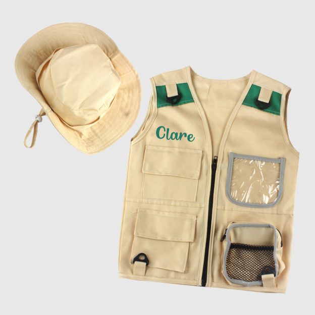 Personalized Kids Safari Explorer Set| Cloth263