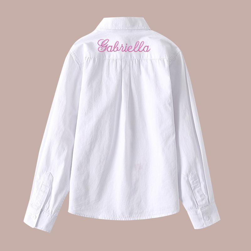 Personalized Girls Name Cover Up Shirt| Cloth137