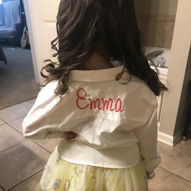 Personalized Girls Name Cover Up Shirt| Cloth137