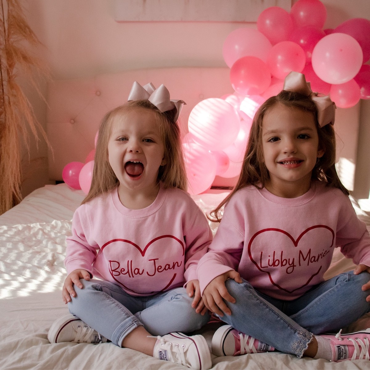 Personalized Girl Valentine Sweatshirt| Cloth213