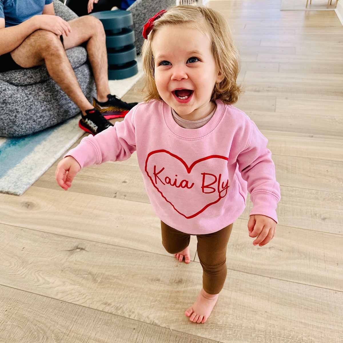 Personalized Girl Valentine Sweatshirt| Cloth213