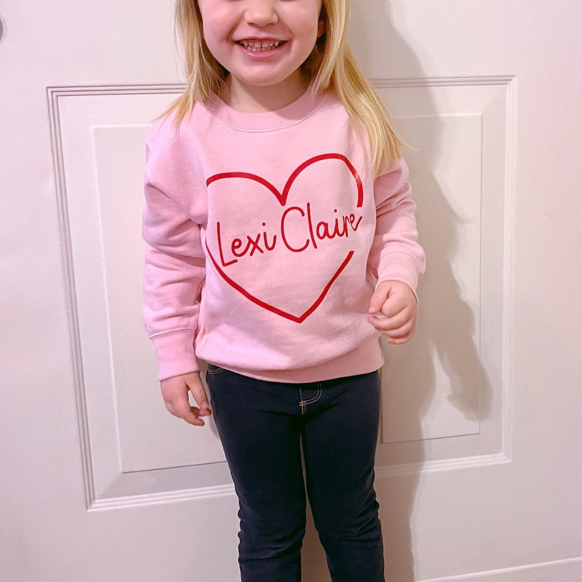Personalized Girl Valentine Sweatshirt| Cloth213