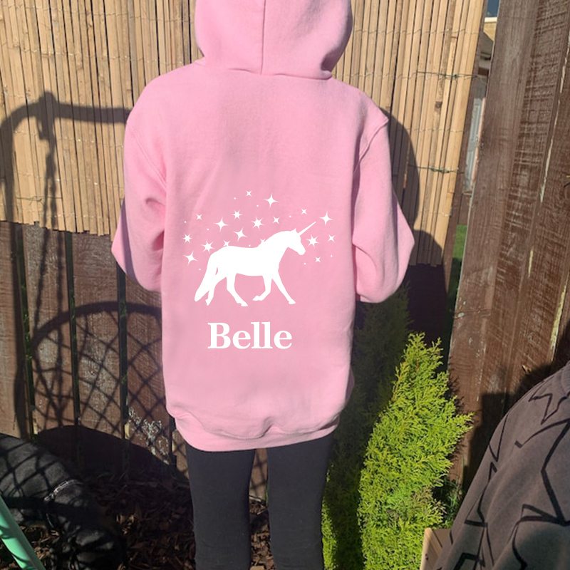 Personalized Kids Horse Riding Hoodie| Cloth80