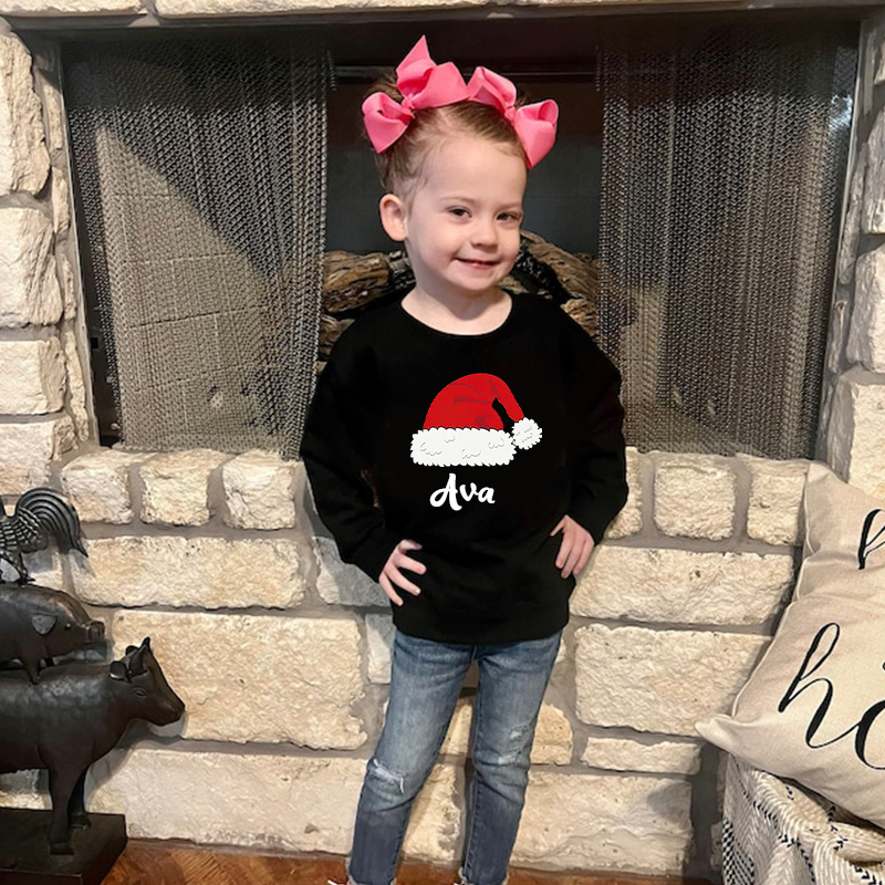 Personalized Kids Christmas Sweatshirt| Cloth75