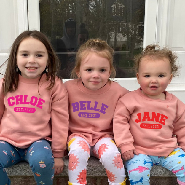 Personalized Kids Name Sweatshirt| Cloth1501