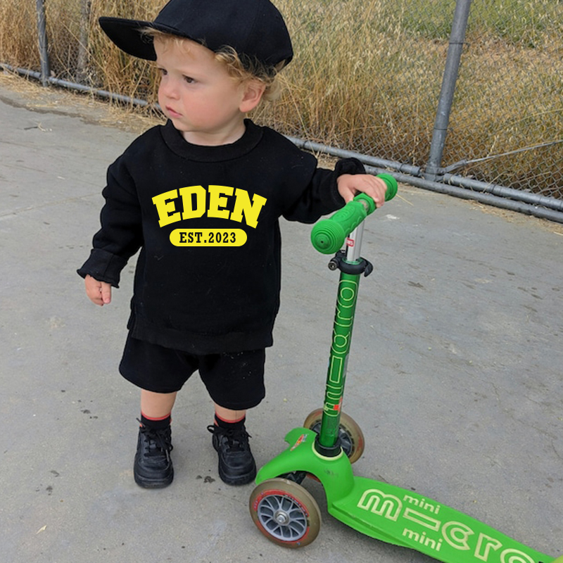 Personalized Kids Name Sweatshirt| Cloth1501