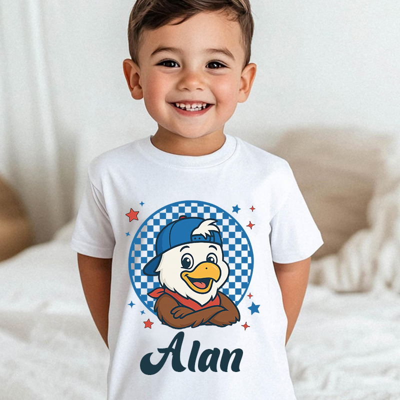 Personalized Kid 4th Of July Independence T-Shirt| Cloth1457