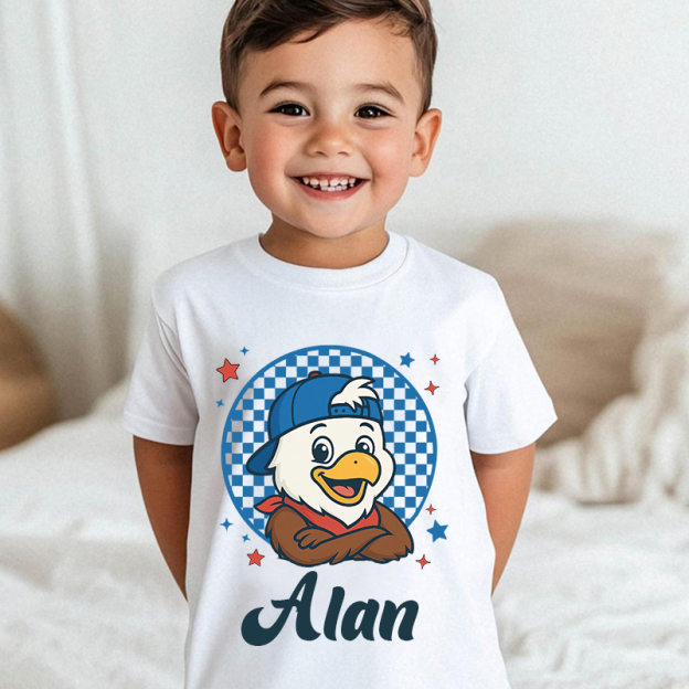 Personalized Kid 4th Of July Independence T-Shirt| Cloth1457