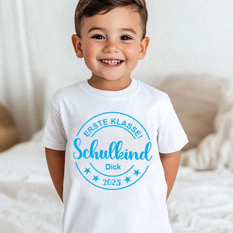 Personalized Kids Back To School Name T-Shirt| Cloth1478