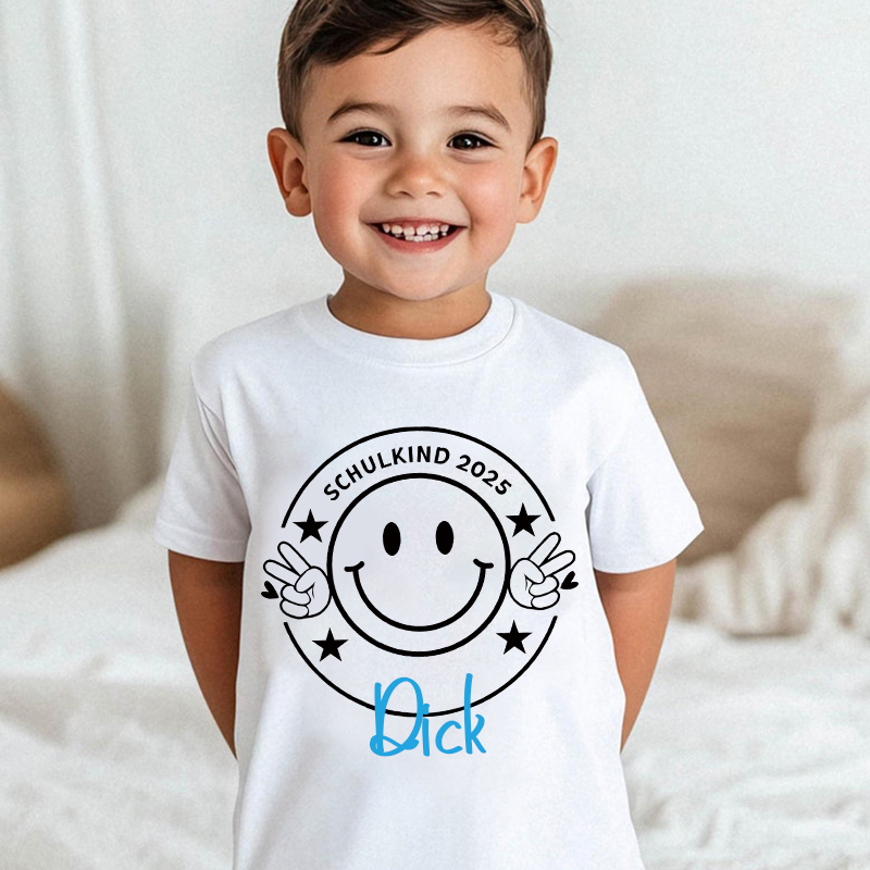 Personalized Kids Back To School Name T-Shirt| Cloth1479