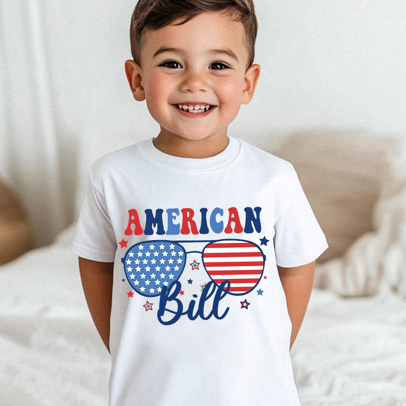 Personalized Kid 4th Of July Independence T-Shirt| Cloth1455