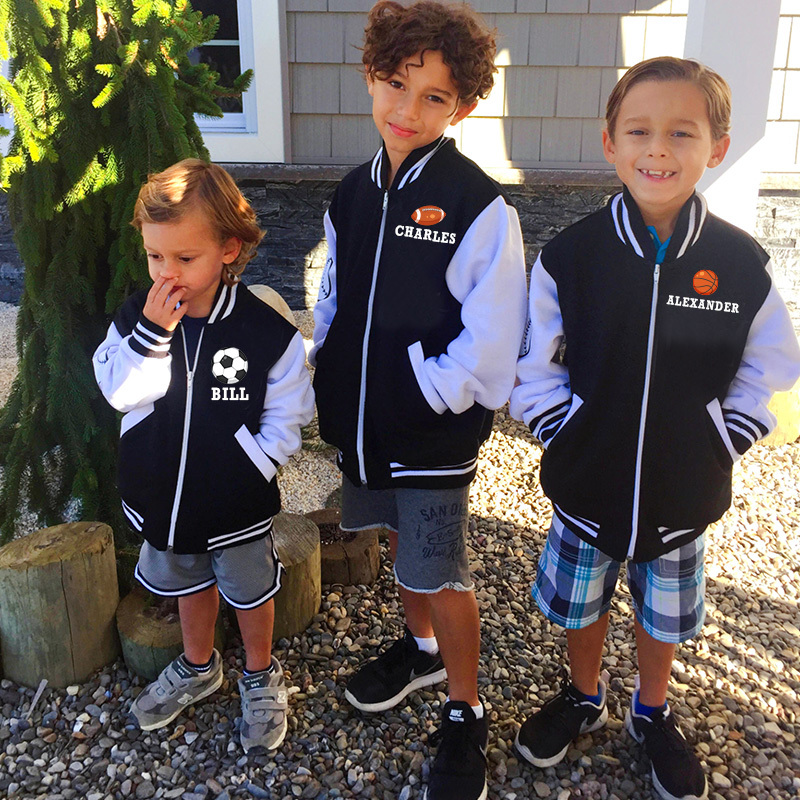 Personalized Kids Sports Jacket| Cloth78