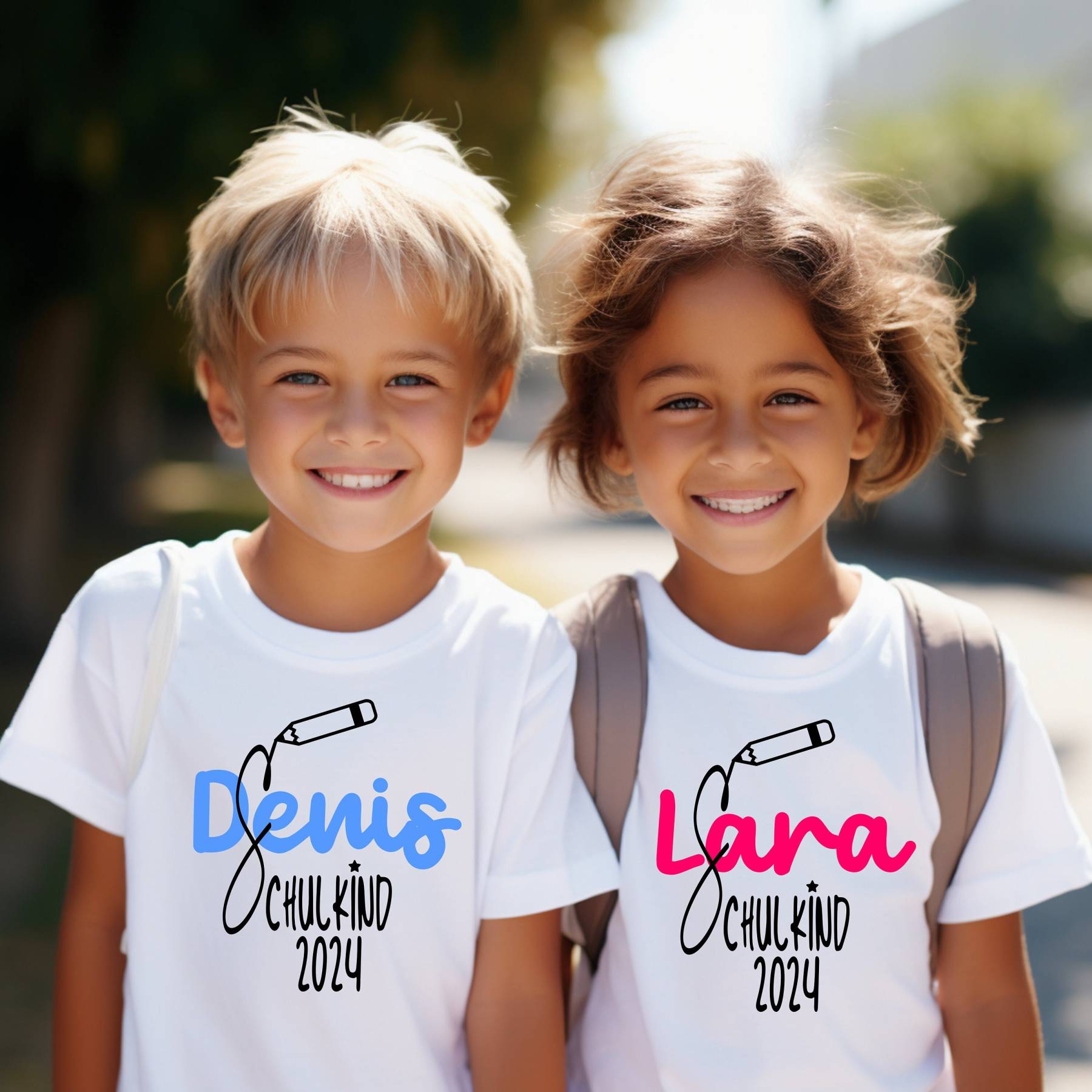 Personalized Kids 2024 Starting School  T-Shirt| Cloth184