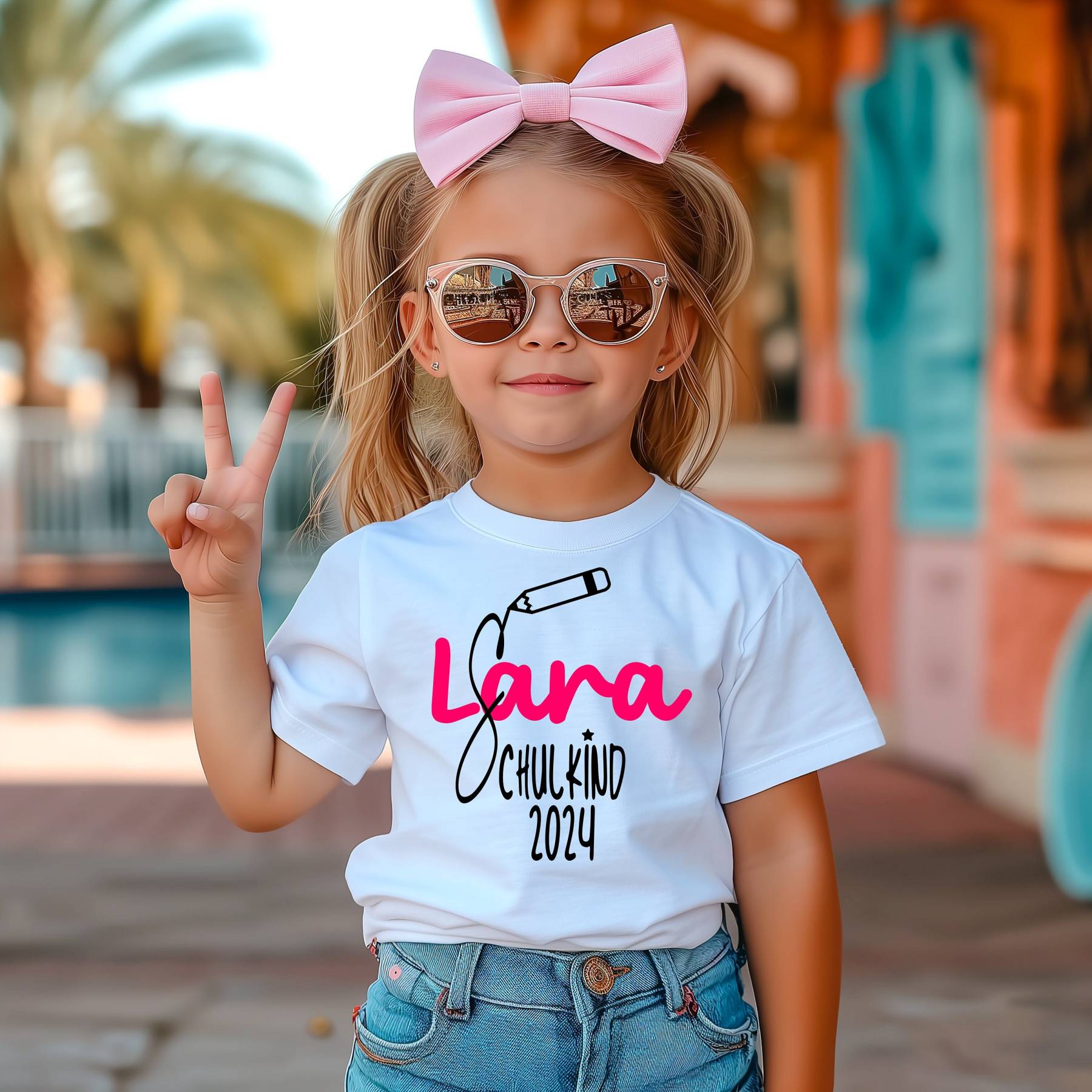 Personalized Kids 2024 Starting School  T-Shirt| Cloth184