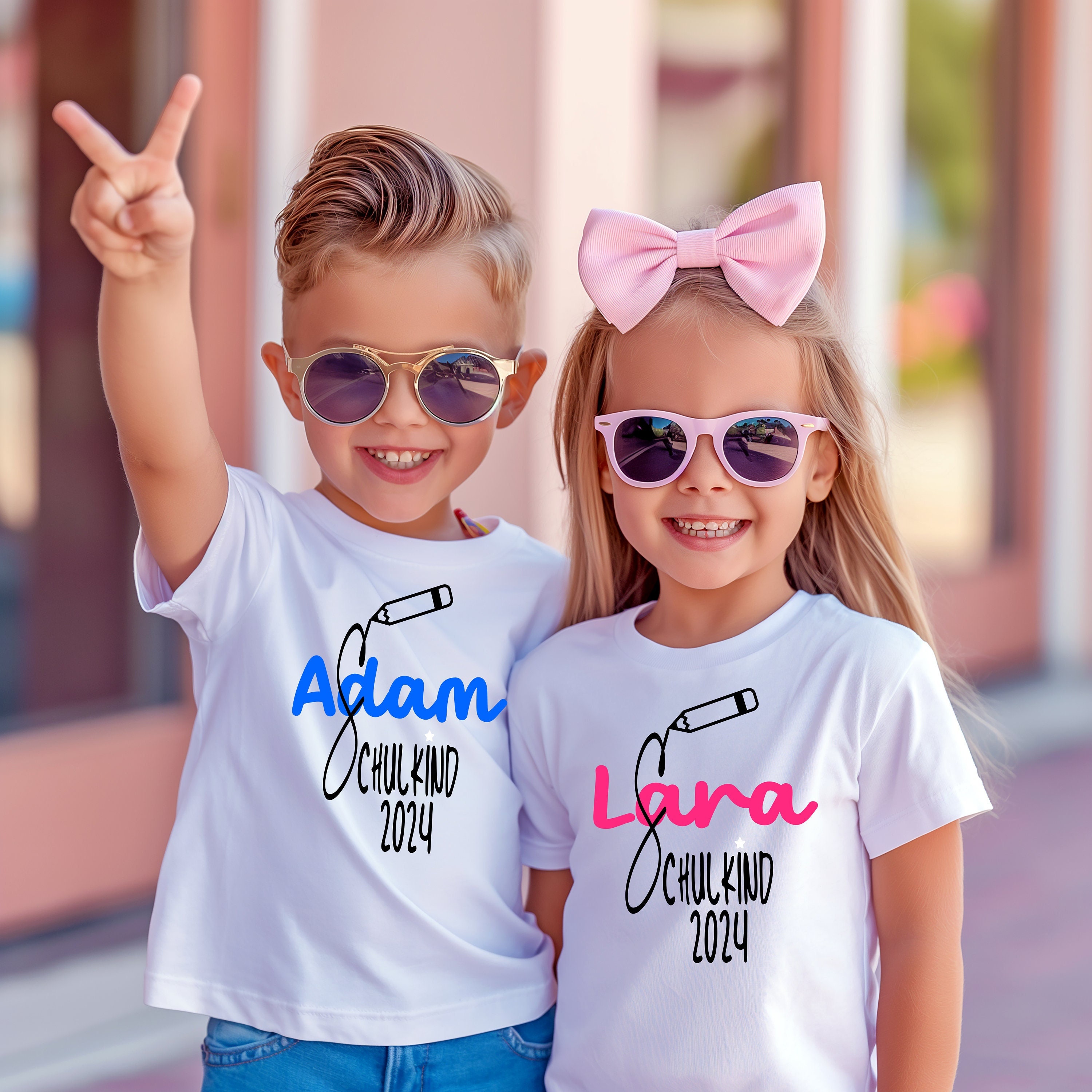 Personalized Kids 2024 Starting School  T-Shirt| Cloth184