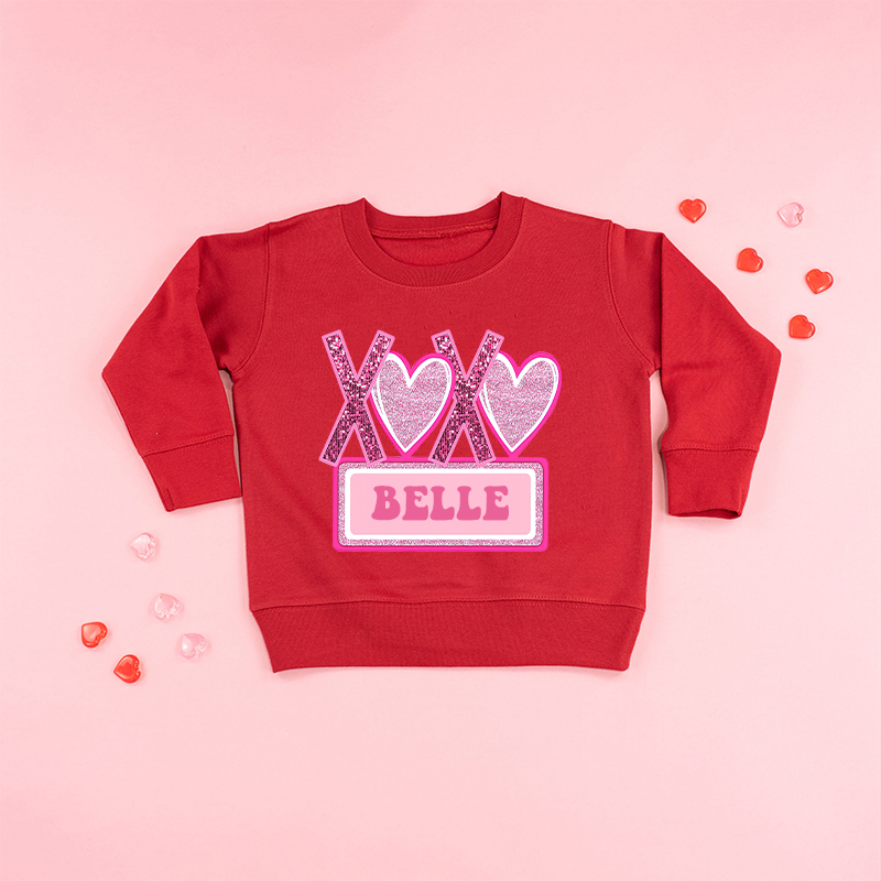 Personalized Girl Valentine's Day Sweatshirt| Cloth21301