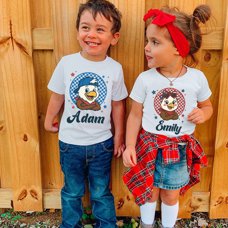 Personalized Kid 4th Of July Independence T-Shirt| Cloth1457