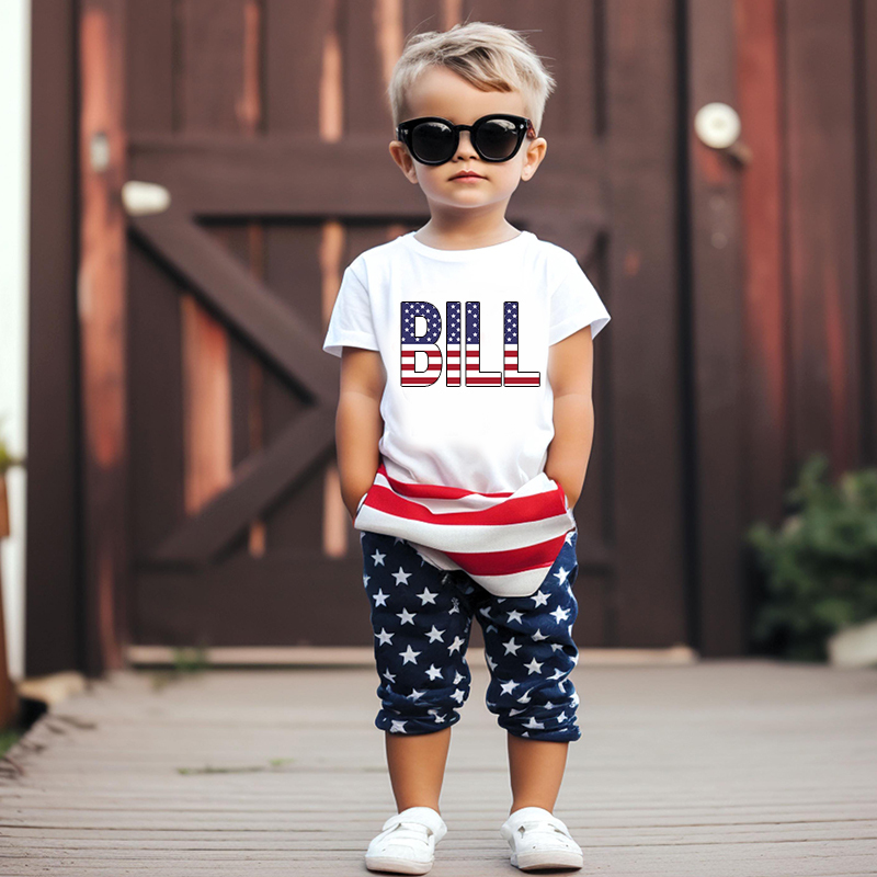 Personalized Kid 4th Of July Independence T-Shirt| Cloth1467
