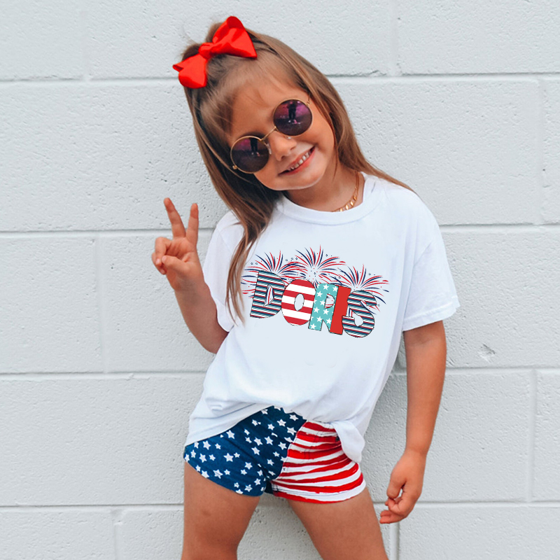 Personalized Kid 4th Of July Independence T-Shirt| Cloth1466