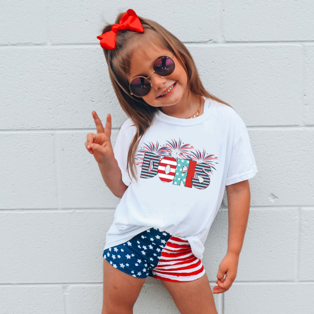 Personalized Kid 4th Of July Independence T-Shirt| Cloth1466