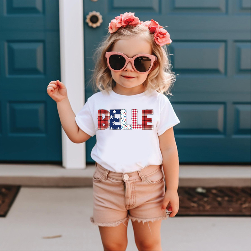 Personalized Kid 4th Of July Independence T-Shirt| Cloth1463