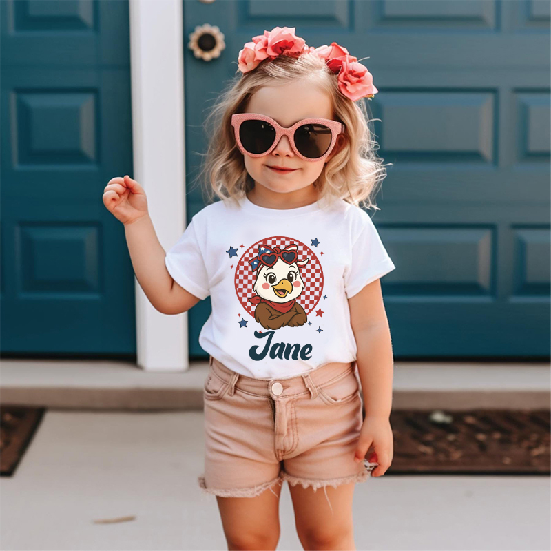 Personalized Kid 4th Of July Independence T-Shirt| Cloth1457