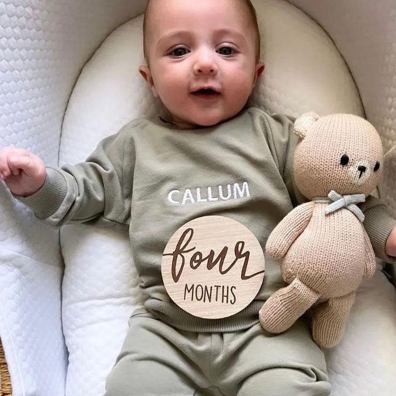 Personalized Kids Embroidered Sweatshirt outfit| Cloth16