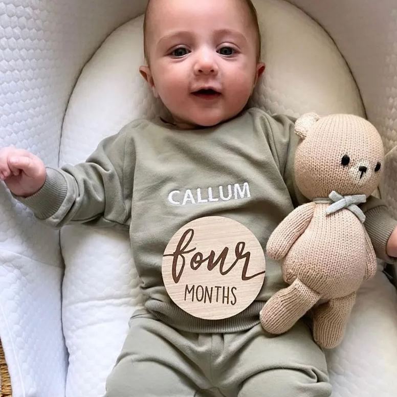 Personalized Kids Embroidered Sweatshirt outfit| Cloth16