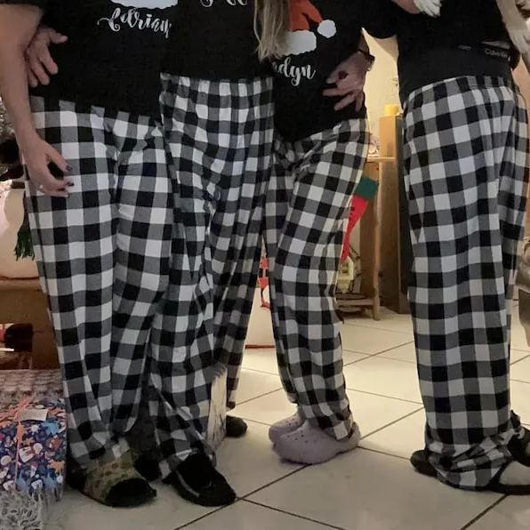Christmas Plaid Pajama Pants| Match05