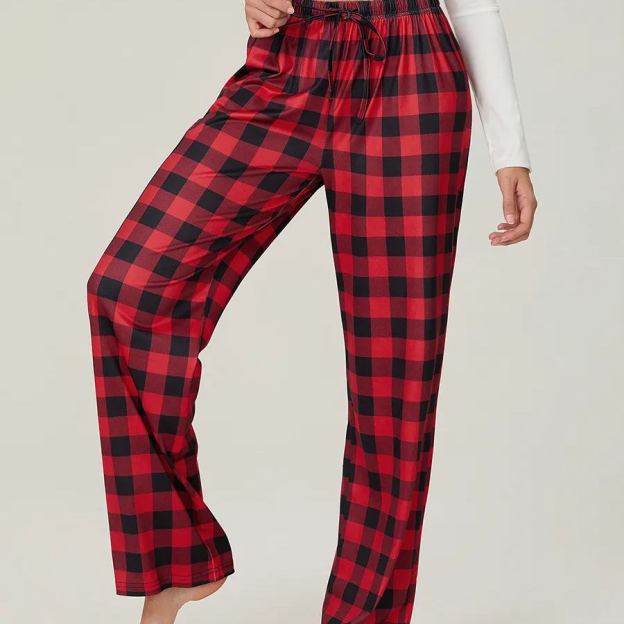 Christmas Plaid Pajama Pants| Match05