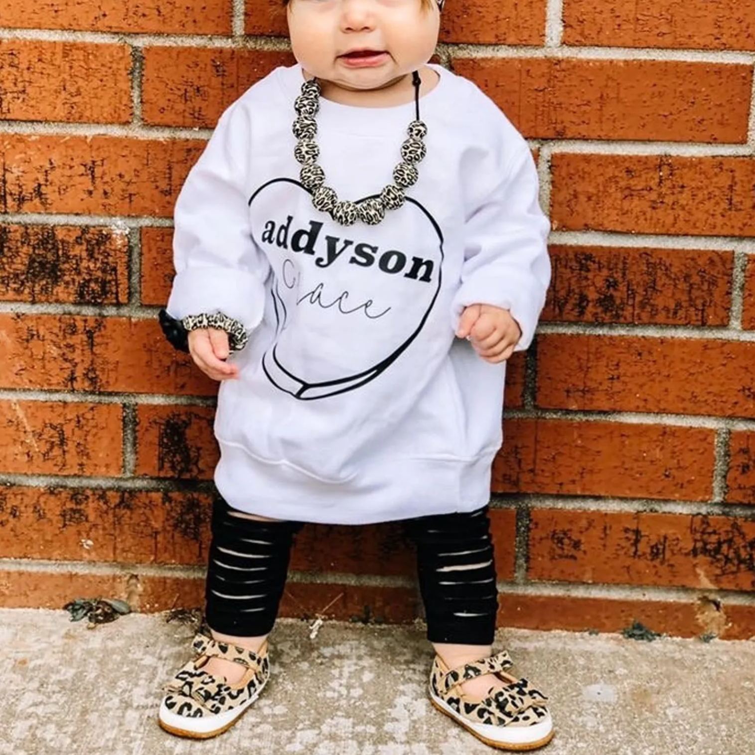 Personalized Girl Valentine's Day Sweatshirt| Cloth214