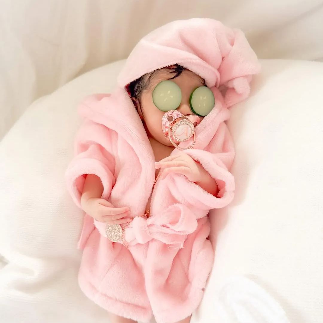 Personalized New Baby Cozy Shower Robe| BBcloth83