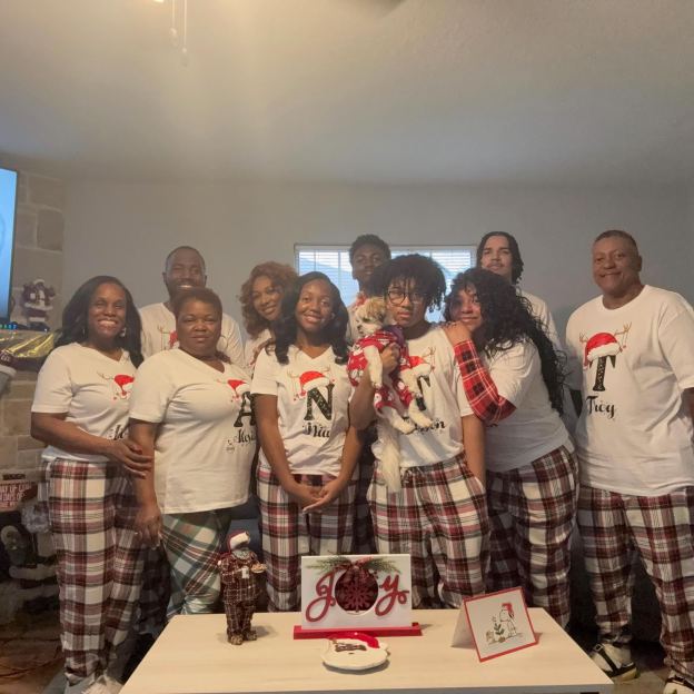 Personalized Family Christmas Monogrammed Name T-Shirt| Match04