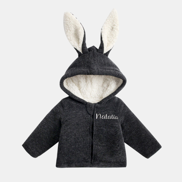Personalized Kids Bunny Jacket| Cloth68