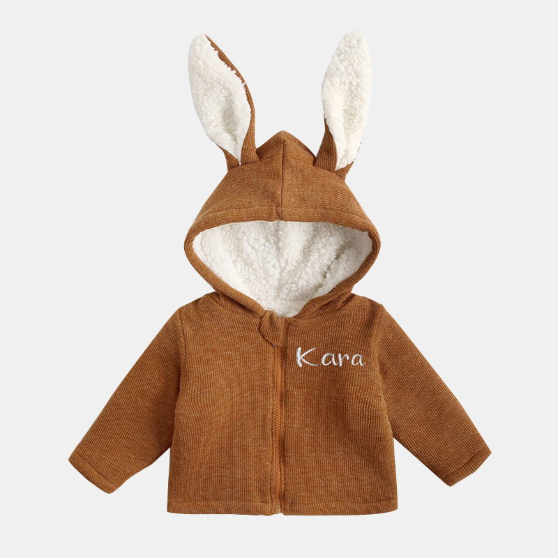 Personalized Kids Bunny Jacket| Cloth68