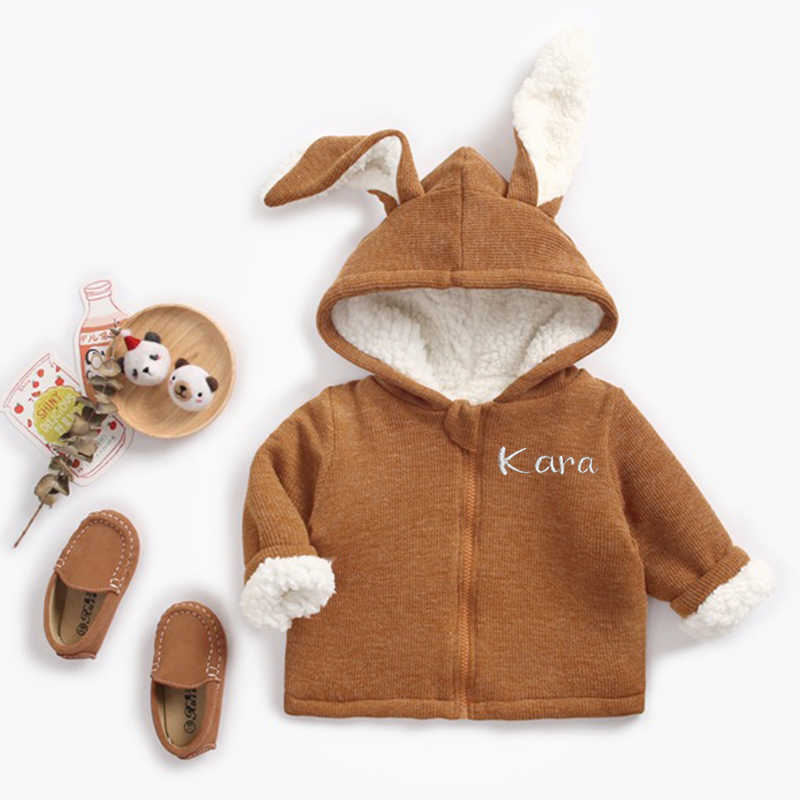 Personalized Kids Bunny Jacket| Cloth68