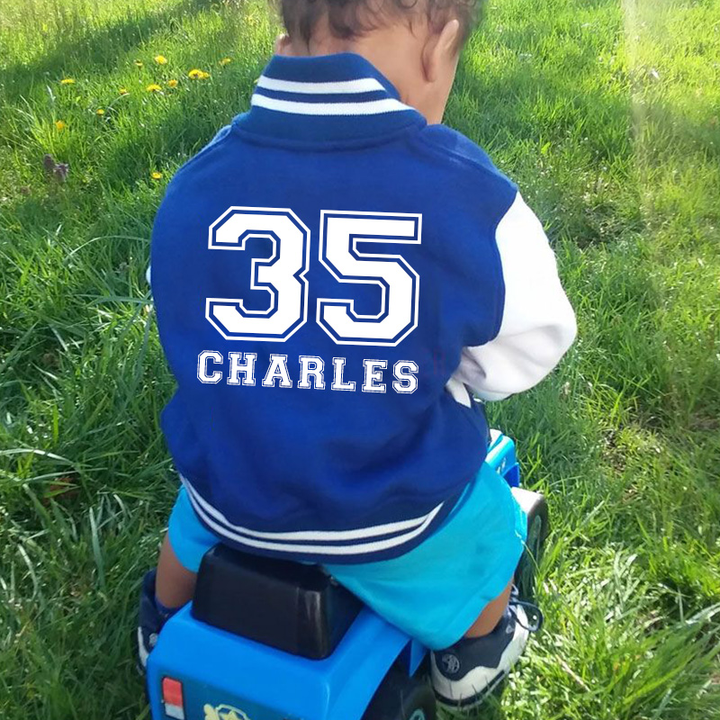 Personalized Kids Sports Jacket| Cloth78