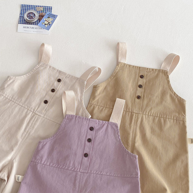 Personalized Kids Multicolor Casual Overalls| Pants13