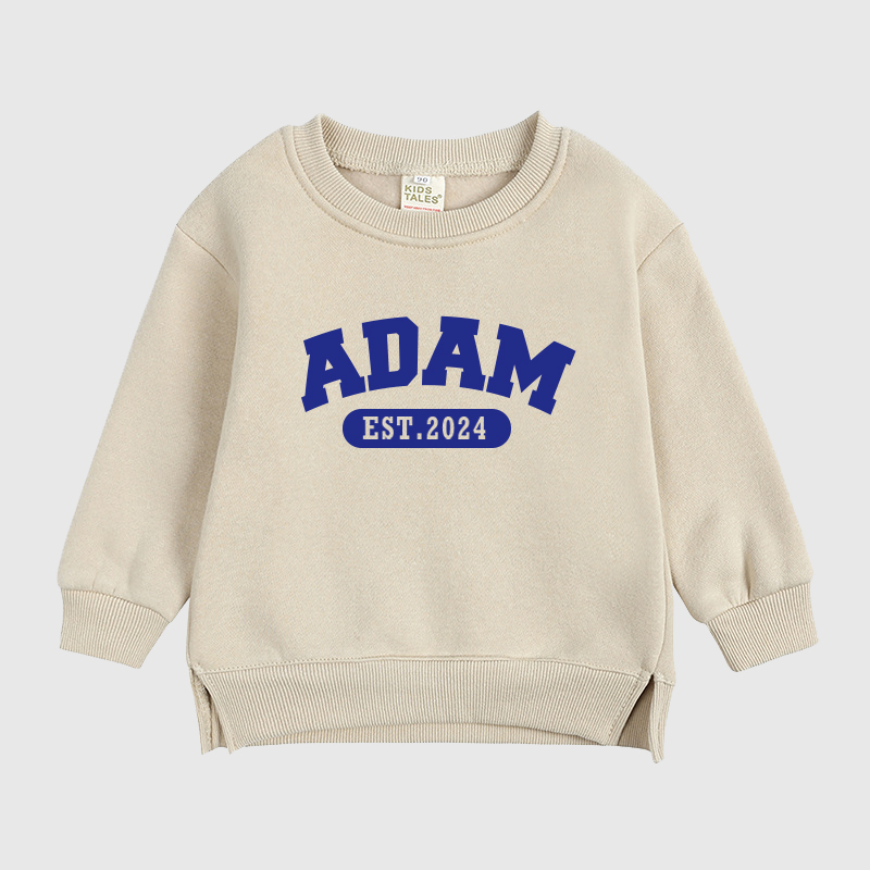 Personalized Kids Name Sweatshirt| Cloth1501