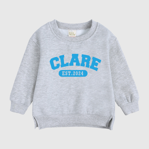 Personalized Kids Name Sweatshirt| Cloth1501