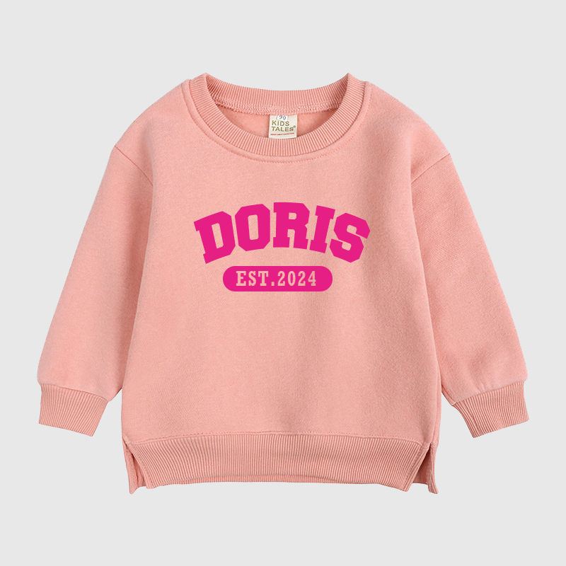 Personalized Kids Name Sweatshirt| Cloth1501