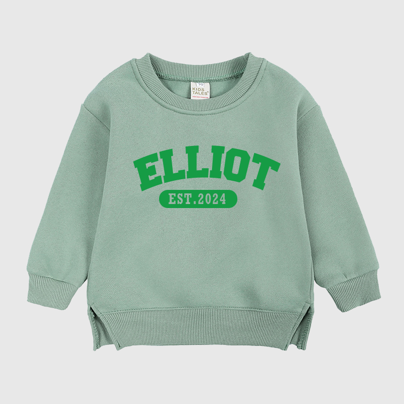 Personalized Kids Name Sweatshirt| Cloth1501