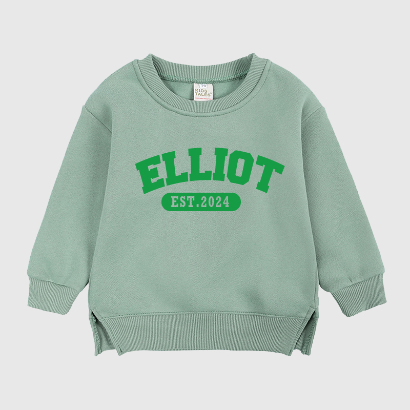 Personalized Kids Name Sweatshirt| Cloth1501