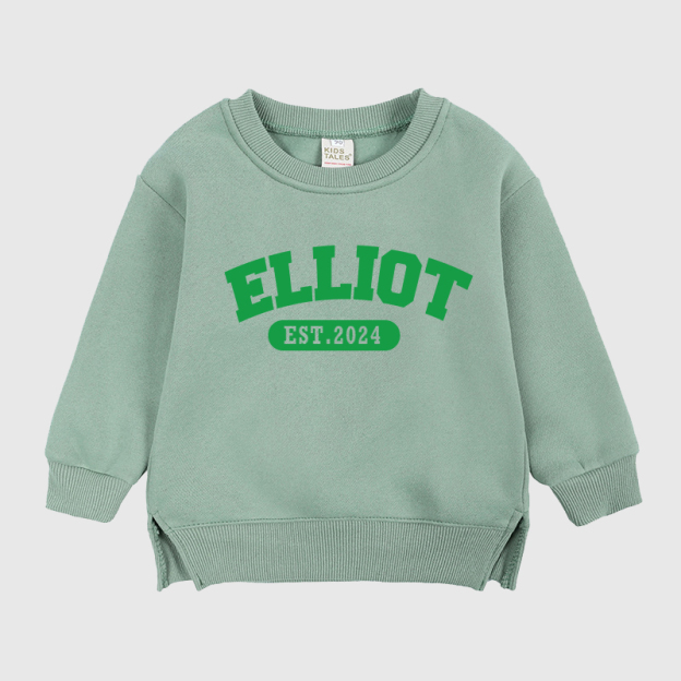 Personalized Kids Name Sweatshirt| Cloth1501